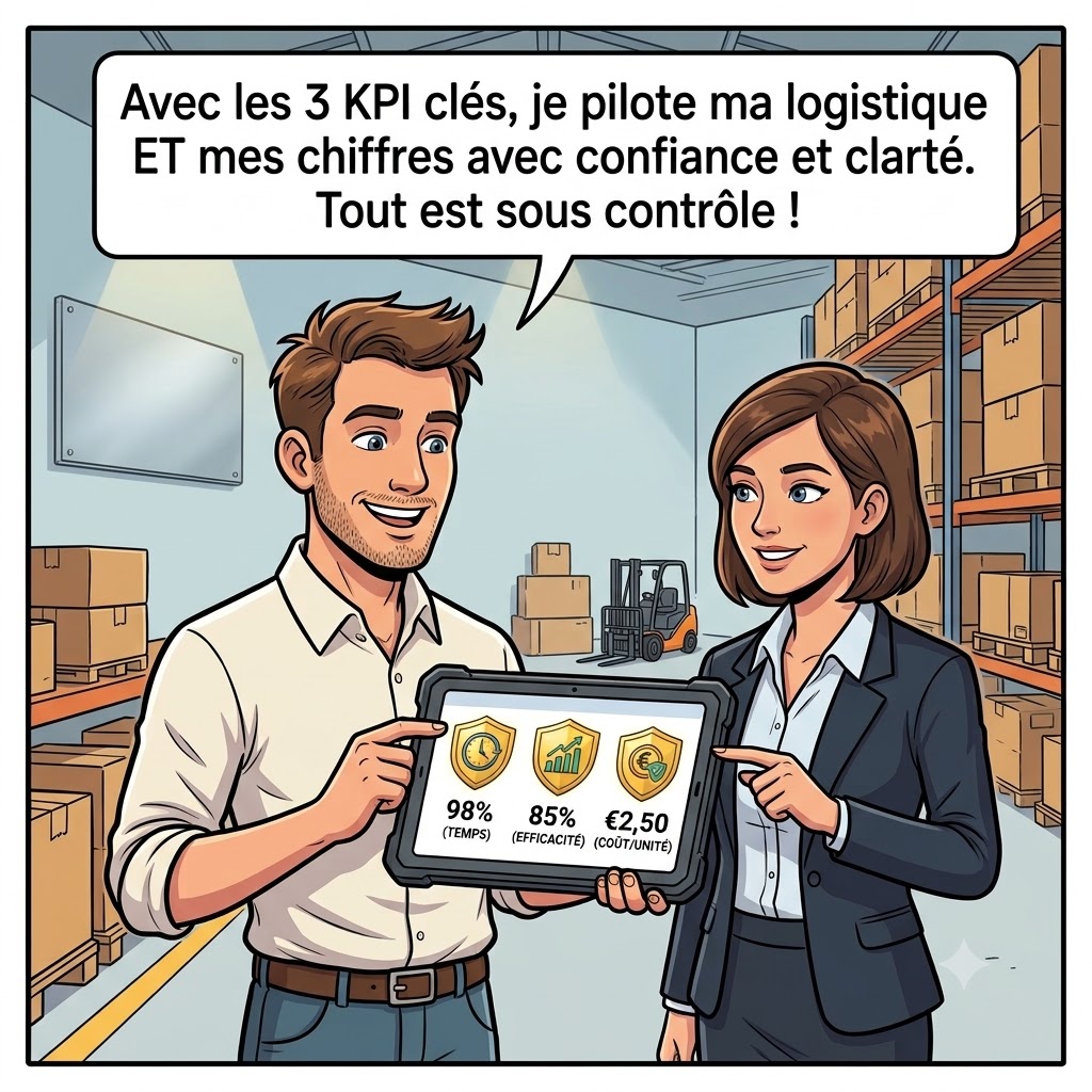 Les 3 indicateurs pour piloter sa logistique : coût par unité, rotation des stocks, taux de service — méthode Logadvisor